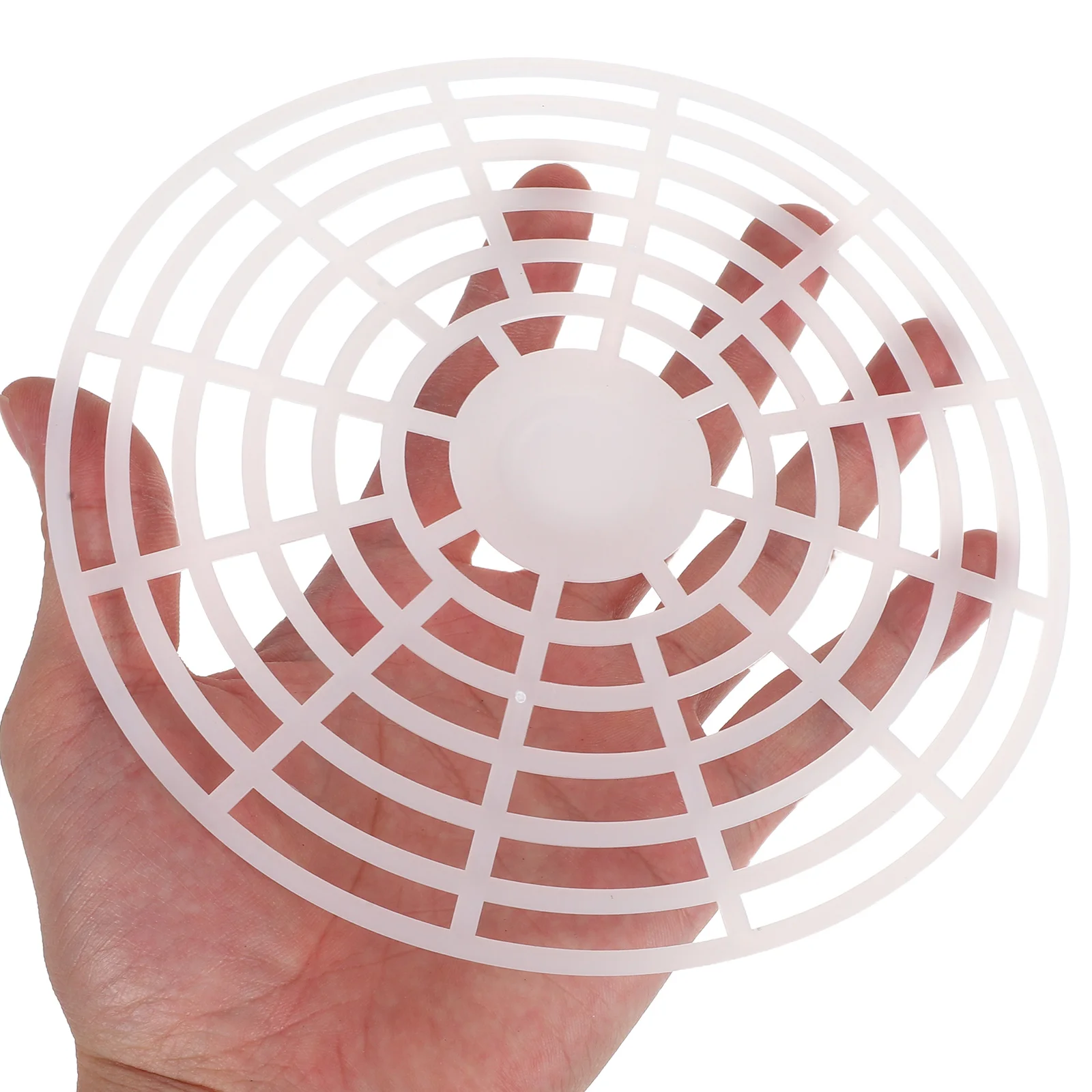 

5pcs Pickle Jar Press Tool 3in 6in Plastic Fermentation Mesh Weights Press Fixing Plate - Plastic Fermenting Jar Pickle Fixer