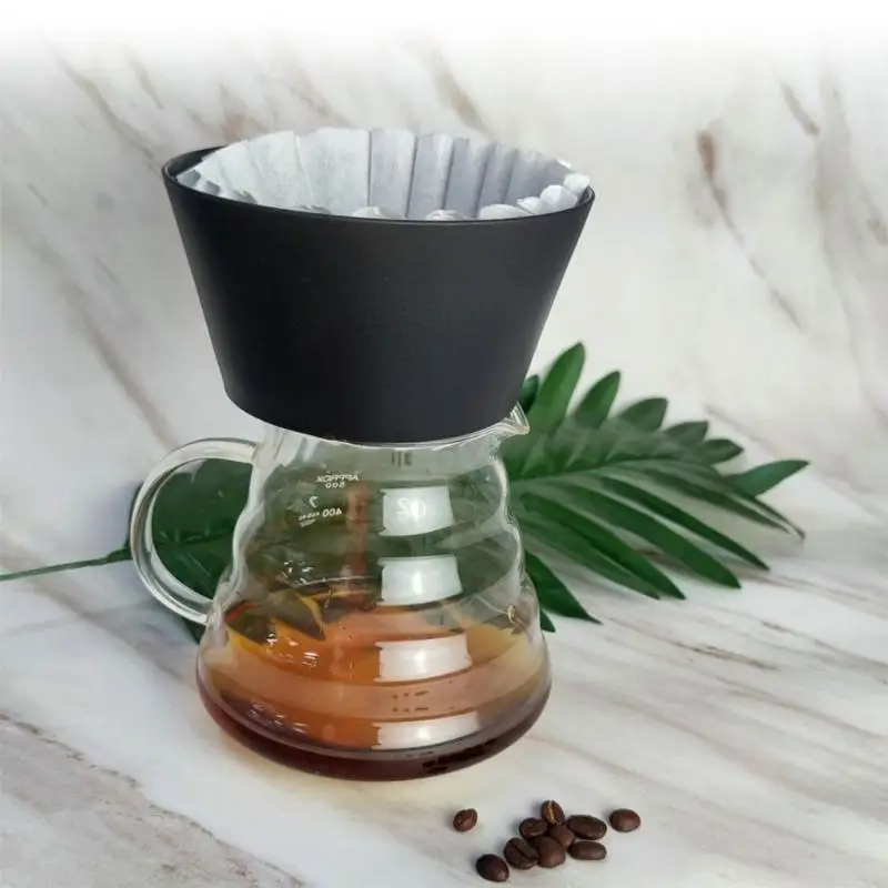 A0NC Hand Drip Cafeter Filtro filtro Profesional Verebre taza café Overing Coffee Dripper adecuado para oficina o
