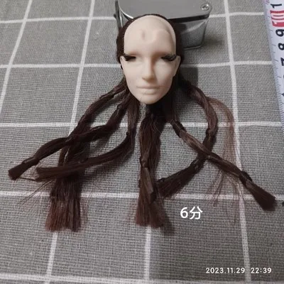 new brand nude head without hair Accessorries on sale Original dolls collection drop shipping make up practice dongcheng cangku