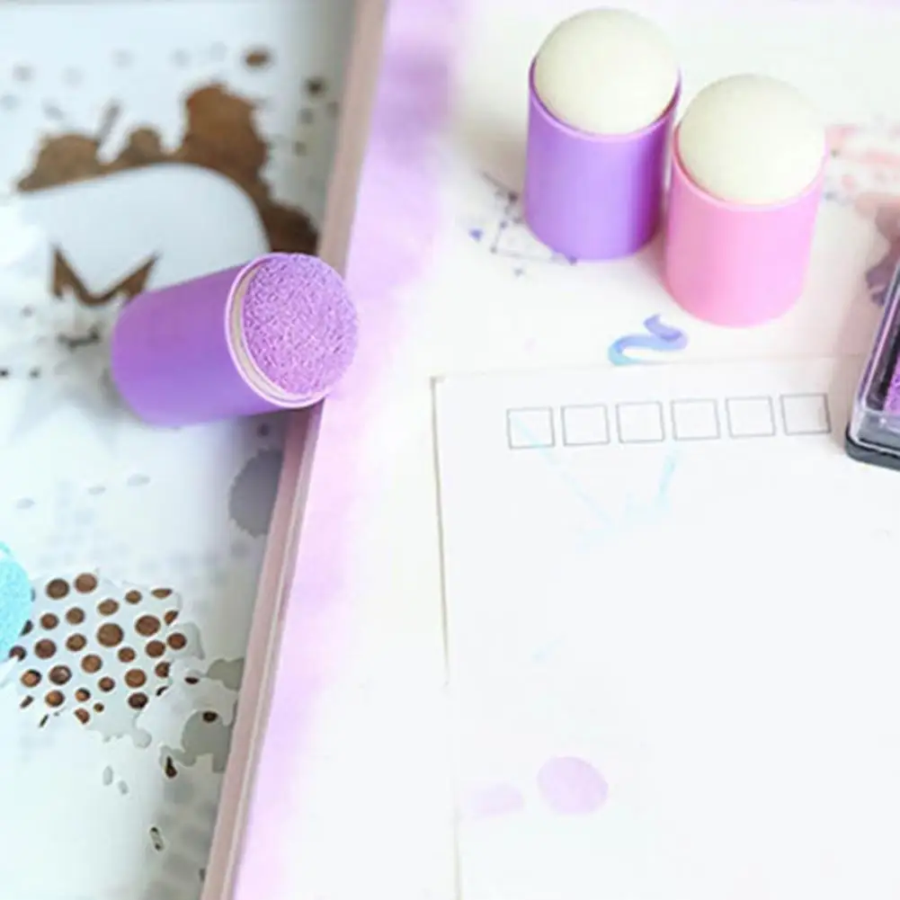 Pintura pincel esponja para mistura de cores, durável, fácil de usar, dedo, ferramenta para casa, escola e estúdio