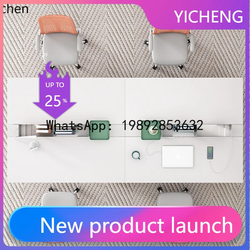 

A3-4 Office Desk Single Seat Screen Office Multi Seat Computer Desk