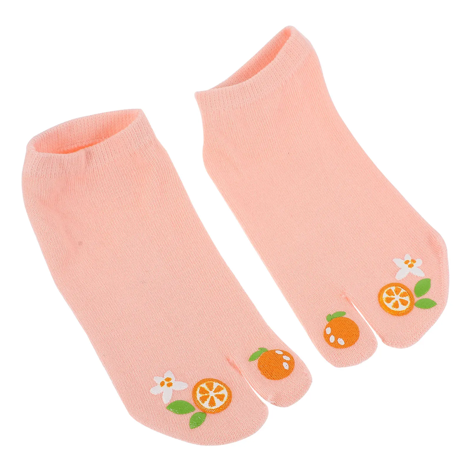 

Cotton Socks Big Toe Separating Sweat Absorbing Breathable Summer Anti Skid Keep Warm Two Toe Socks Lightweight Comfortable