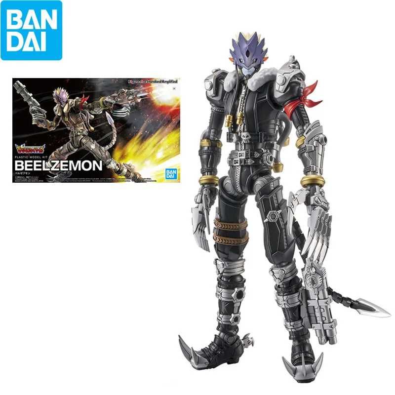 

BANDAI Original Character Rise Digimon Adventure Anime Figure 62080 Beelzebumon Action Figures Assembly PVC Collection Model Toy