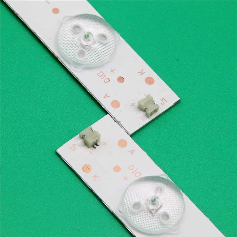 Kits TV's Illumination Bars AHKK43D10RHKK43D10L-ZC14F-03 Backlight Strip For Polaroid Array Bands 303AK430031  303AK430032 Tapes