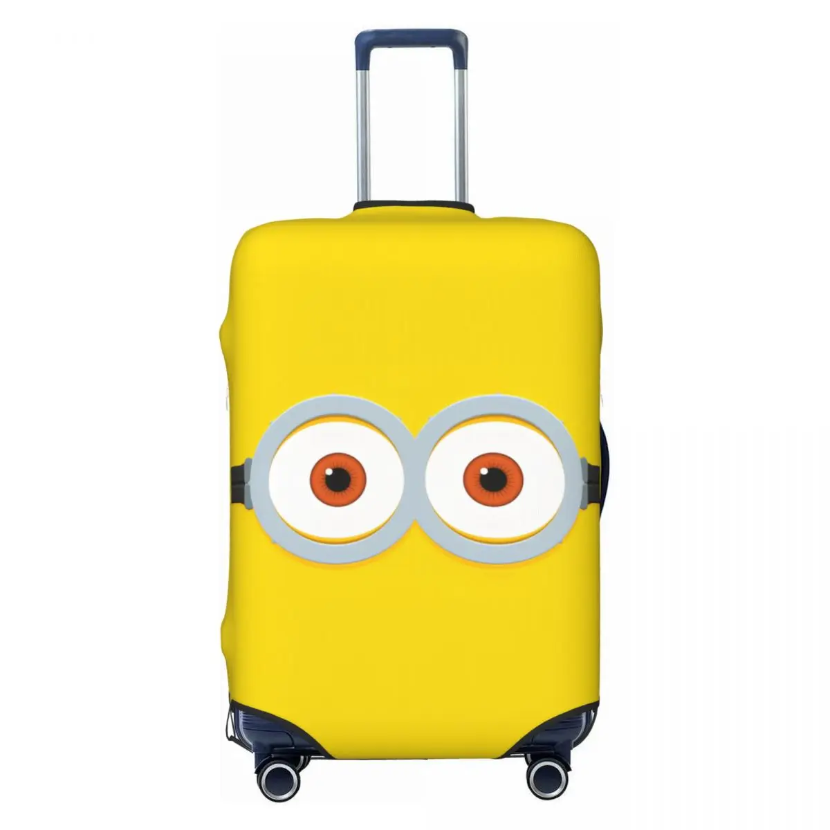 

Custom Cartoon Minions Eyes Luggage Cover Protector Fashion Travel Suitcase Protective Cover for 18-32 Inch