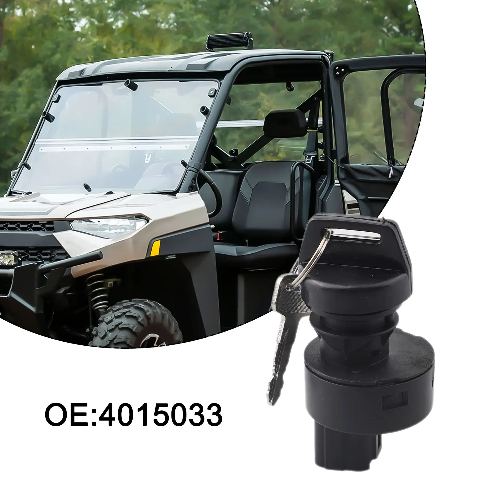 Replacement Key Ignition Key Switch Motorcycle Replacement Quick Setup Wear-Resistant Design ABS And Iron Material