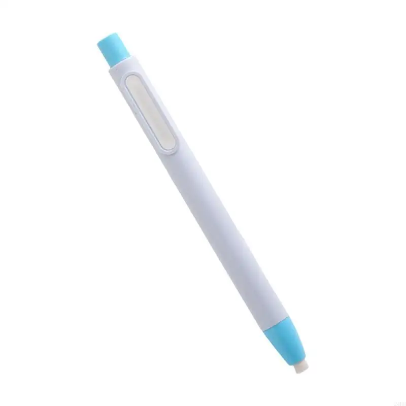 Retractable Eraser Pen Rubber Eraser with Retractable Sleeve Easy Erasing 24BB