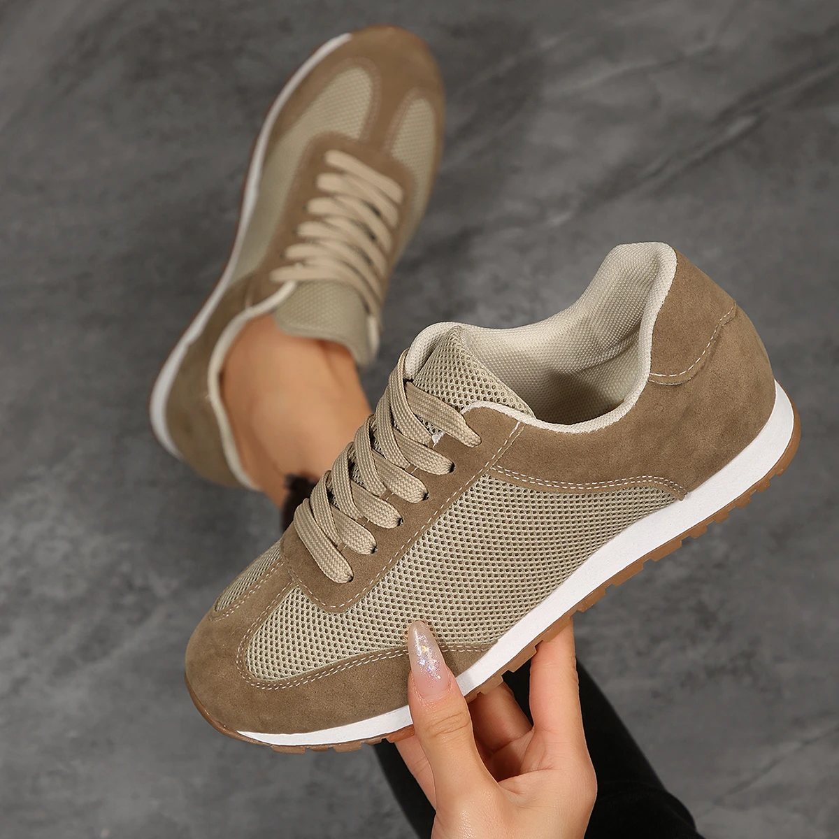 Büyük Beden Fitness Koşu Ayakk - Mesh Trainer Breathable incelemesi ve fiyatı