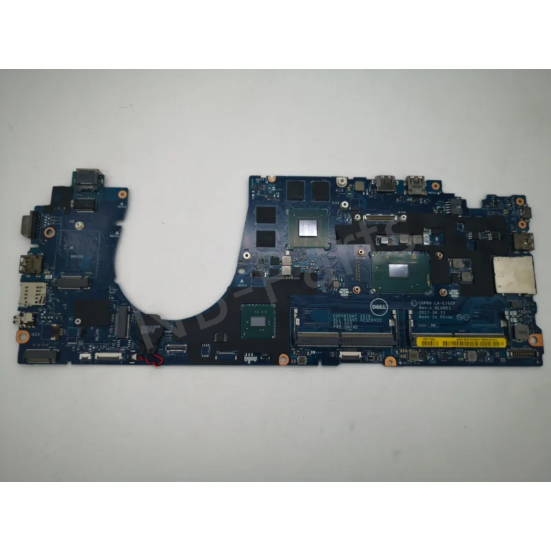 C6666 0C6666 For Dell Precision 3520  Motherboard i5-7440H M620  LA-E152P