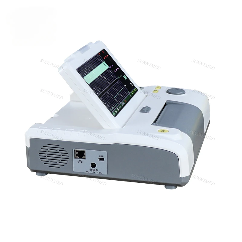 SY-C010-1 7 color TFT Screen Fetal  FHR/TOCO/TWINS Fetal