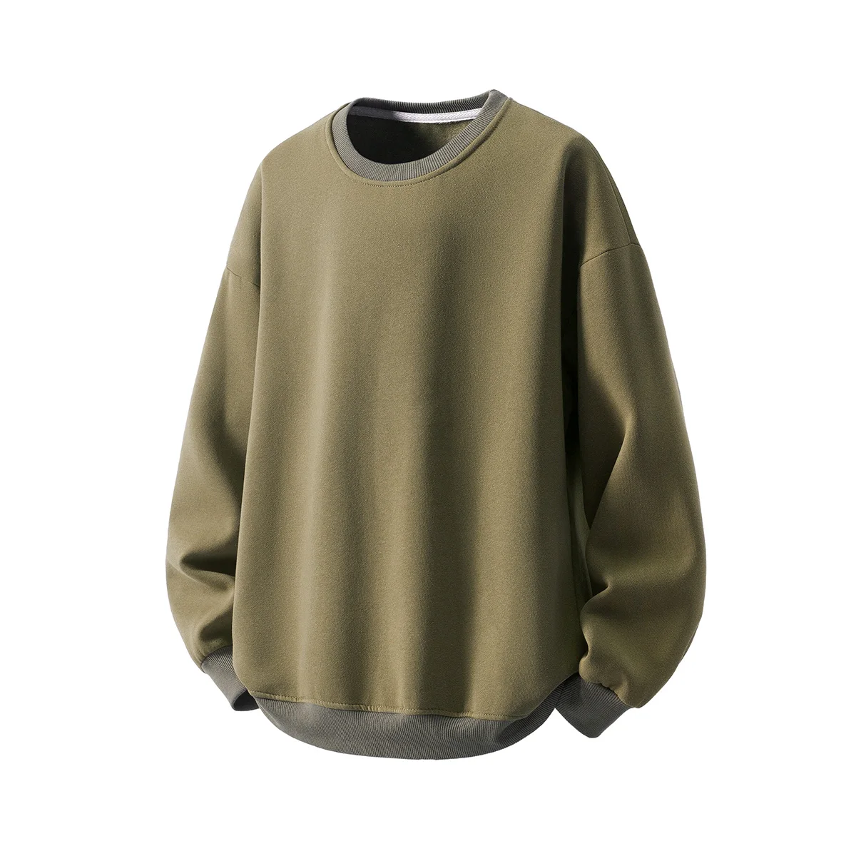 ربيع الخريف القطن البلوز الرجال بلون طويلة الأكمام تنفس بلوزات رجالي س الرقبة الشارع الشهير هوديي زوجين القمم 5XL