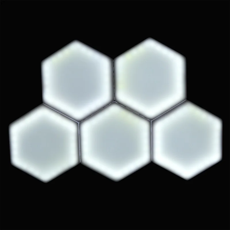 Hex LED Touch Light Decoration Wall Light For Barber Shop Living Room Hotel 110-240VUS Plug