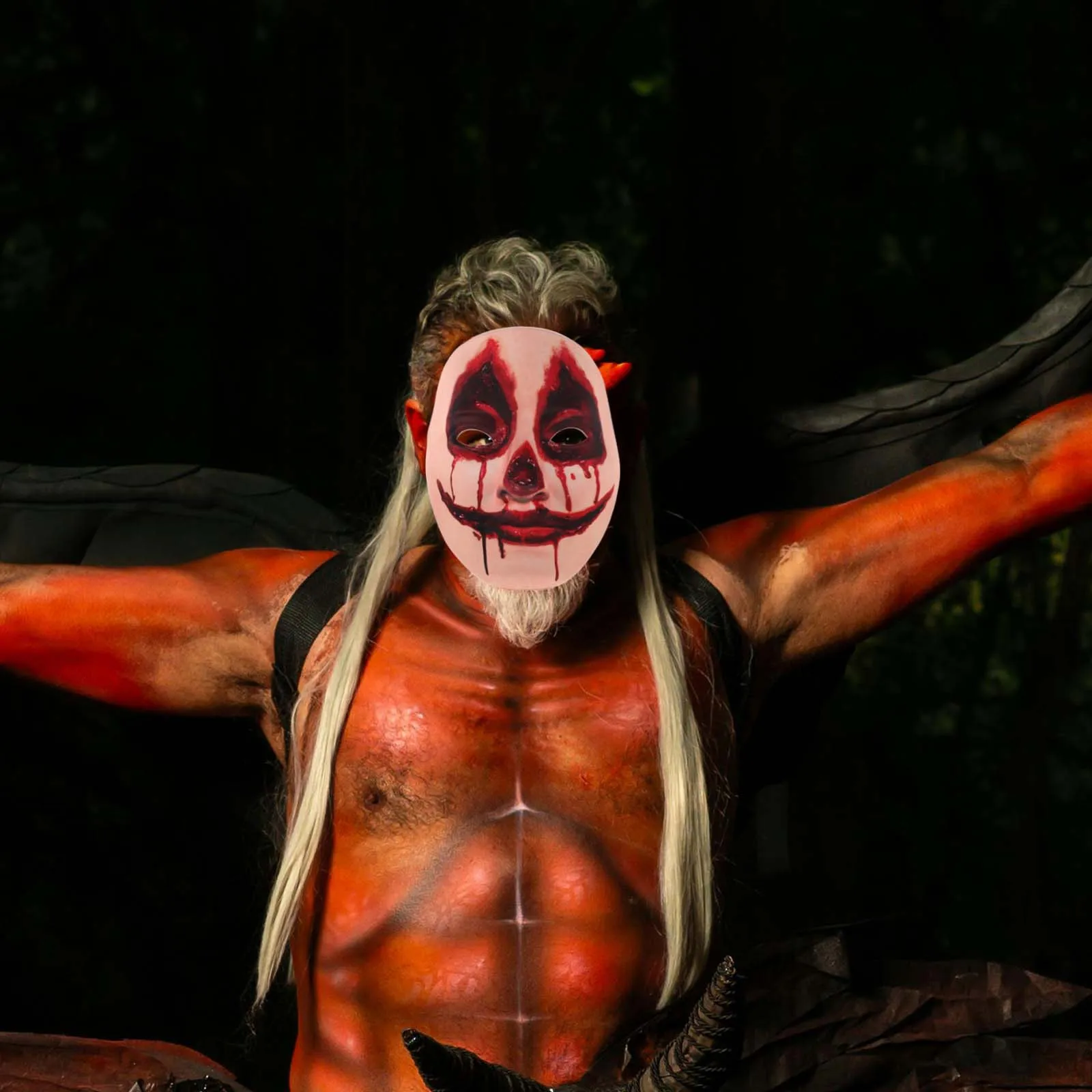 Halloween blutige Maske gruseliger Horror realistische Braut gruselig Cosplay Kostüm Zubehör Frauen Mädchen Maskerade Party