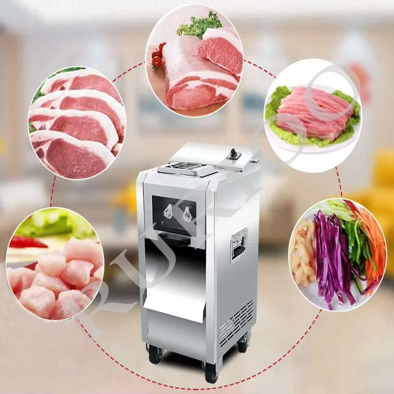 High Quality Commercial Automatic Multi Meat Slicer for Restaurant Multi-functional Automatic MeatSlicer
