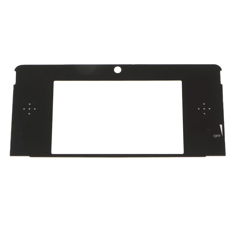 For Nintendo 3DS Glass Material LCD Screen Display Cover Len Faceplate Replacement