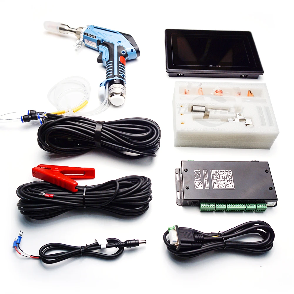 Industrial  QiLin DWT22 1064nm Handheld Laser Welding Head for Fiber Laser Welding Machine