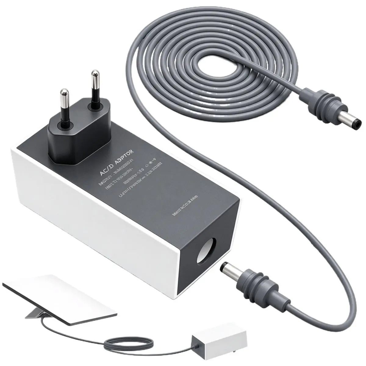 For Power Supply Adapter, Charger Wall Plug with Power Cable EU Plug