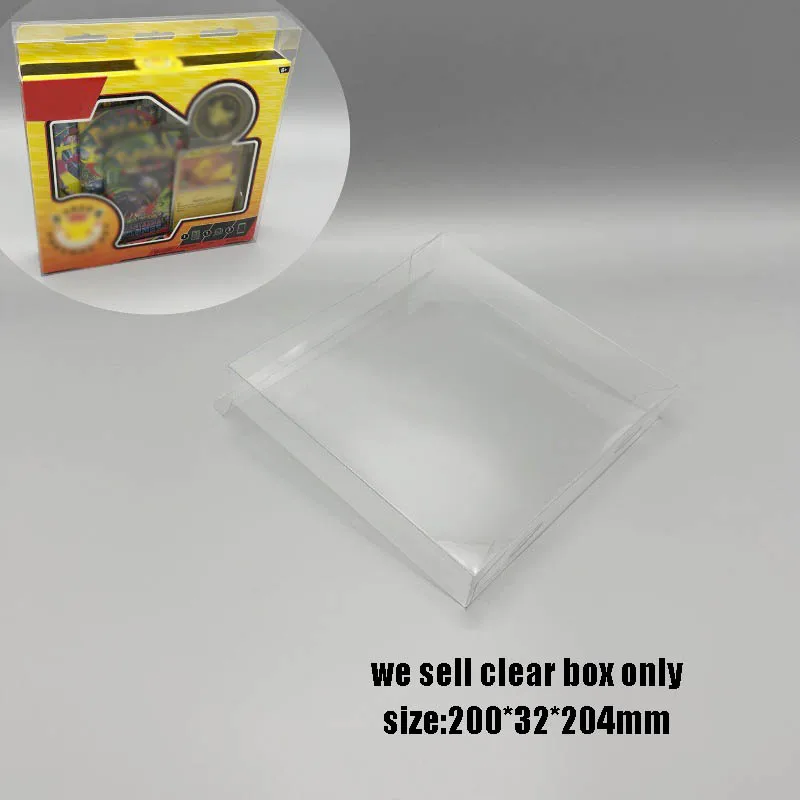 Für transparente Vitrine – passend für 2026 Day 30th Anniversary US Version PTCG Premium staubdichte Aufbewahrungsbox