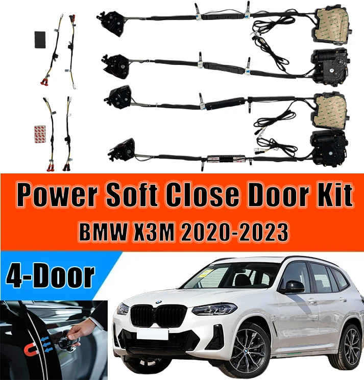 Xcar for BMW X3M 2020-2023 Car OEM Automatic Soft Close Door Electric Suction Kit Auto Power Closing