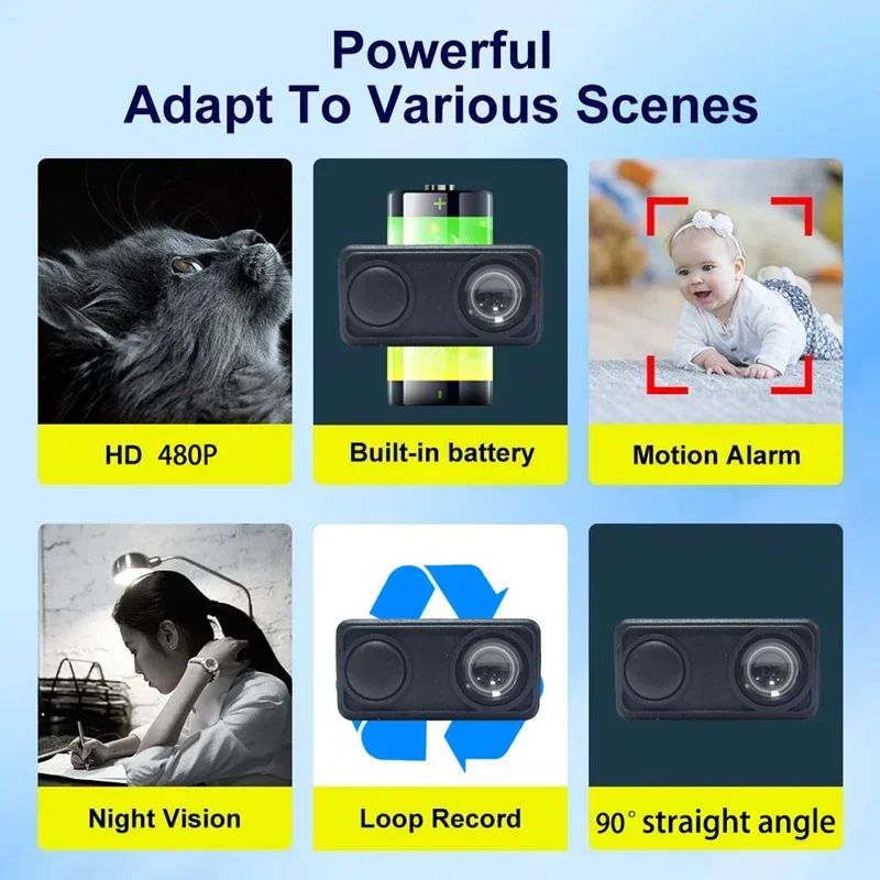4K Security Camera WiFi Wireless Monitor Remote Motion Detecting Camcorders Security Protection Indoor Surveillance 2026 image 4
