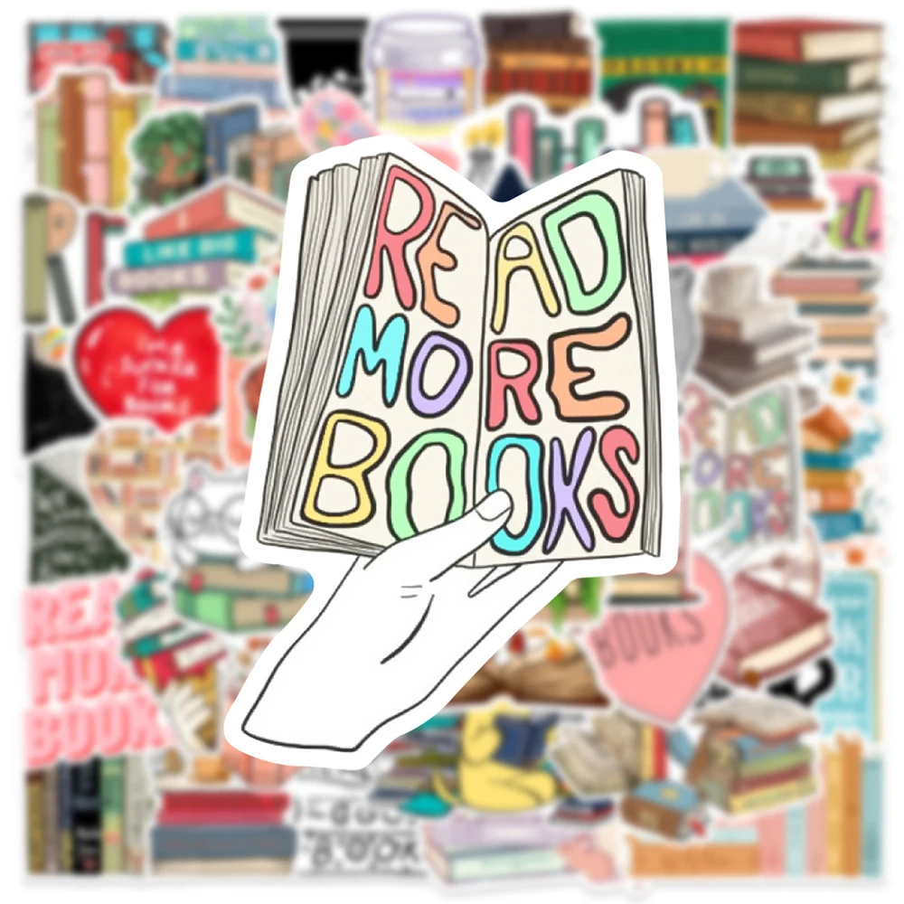 10/30/50PCS Tagebuch Buch Lesen Aufkleber Ästhetische DIY Sammelalbum Notebook Telefon Laptop Gepäck Schreibwaren Graffiti Aufkleber spielzeug