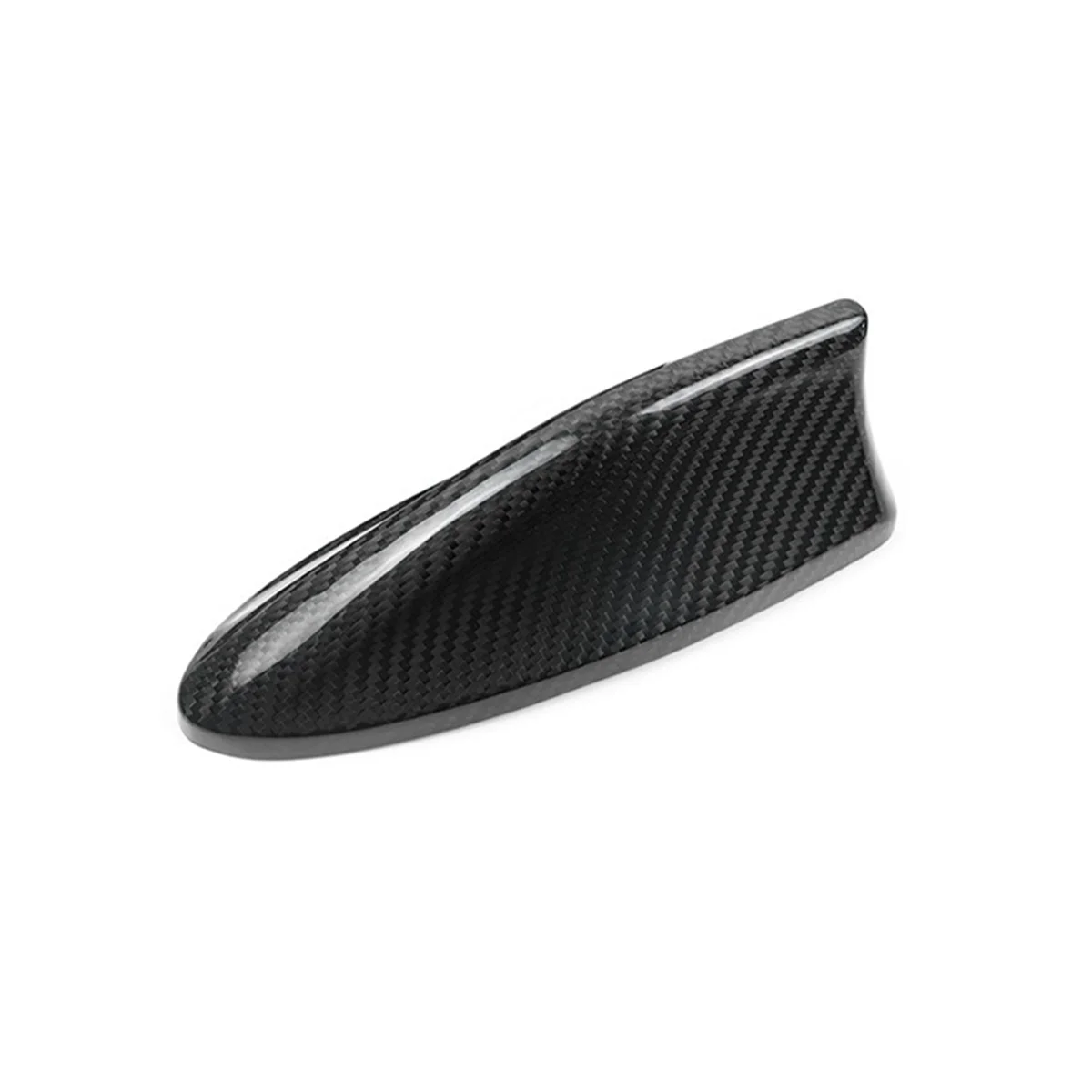 Antenna Cover Shark Fin for Subaru BRZ Toyota GR86 2021-2023 Real Carbon Fiber Sticker Cover Interior Trim (B)