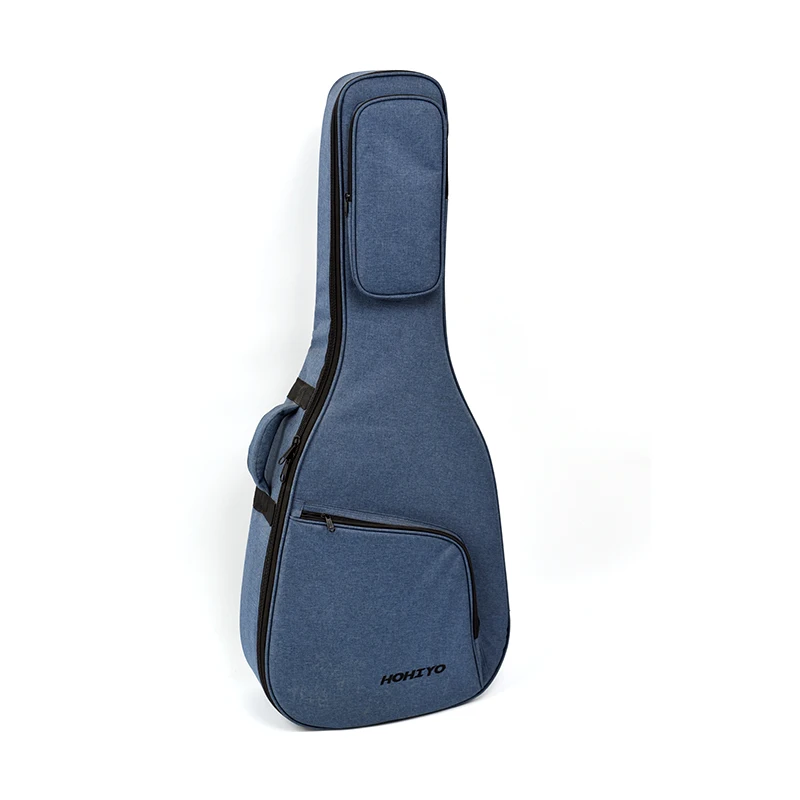

Folk Guitar Bag, Thickened Anti-Fall Backpack, Blue Guitar Bag, Portable