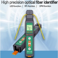 Optical Fiber Identifier High Precision Komshine KFI-40V Upgraded to KFI-45 New Type 2023 with LED Light VFL 10mW OPM