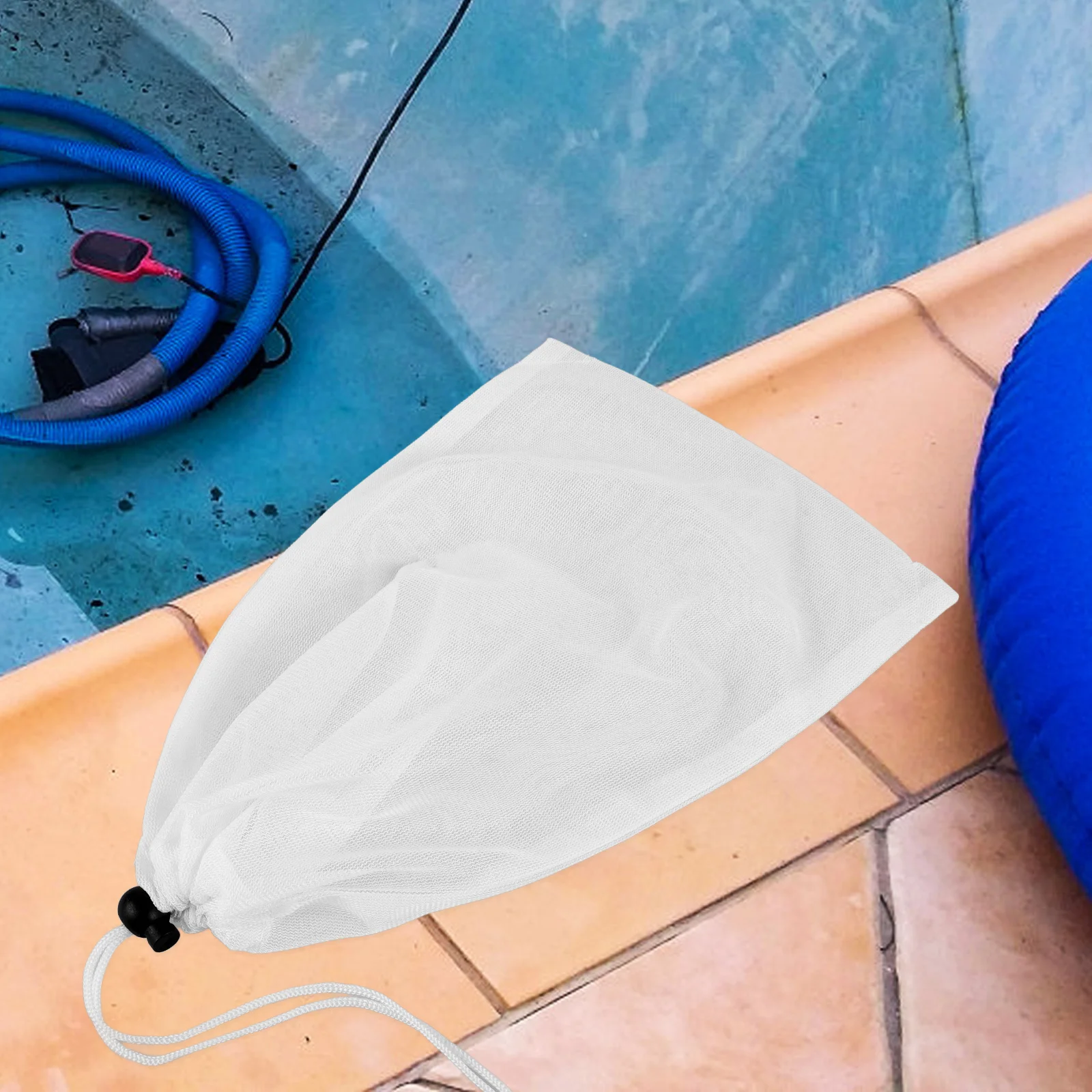 4 قطعة تجمع فراغ استبدال شبكة حقيبة مقشدة الجوارب مجموعة لداخل حمامات السباحة فوق الأرض ورقة الحطام تصفية صافي حمام سباحة #5