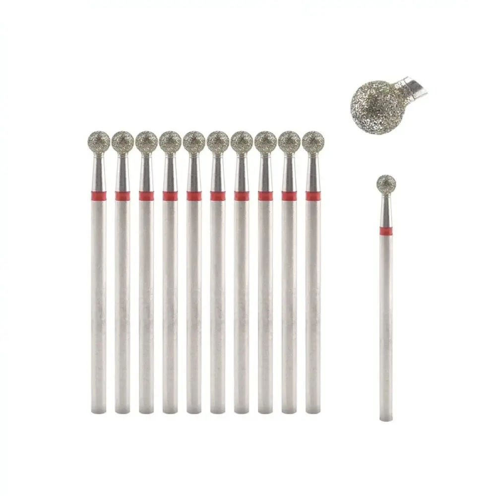 Diamond Milling Cutter Nail Drill Bits For Manicure Salon Professional Cuticle Remover Russian Filing Tools Nail Art Equipment