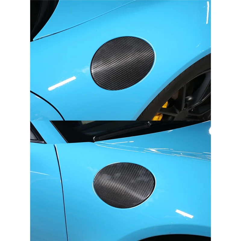 

Reliable-For Porsche 718 2016-2019 911 2012-2018 Dry Carbon Fiber Car Fuel Tank Cap Decorative Cover Exterior Replacement Access