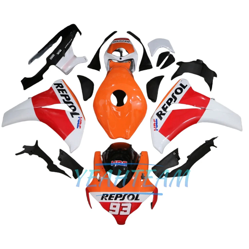 Free Custom Fairing Kit for HONDA CBR1000RR 08 09 10 11 CBR 1000RR 2008 2009 2010 2011 Motorcycle Body Repair Aftermarket Parts