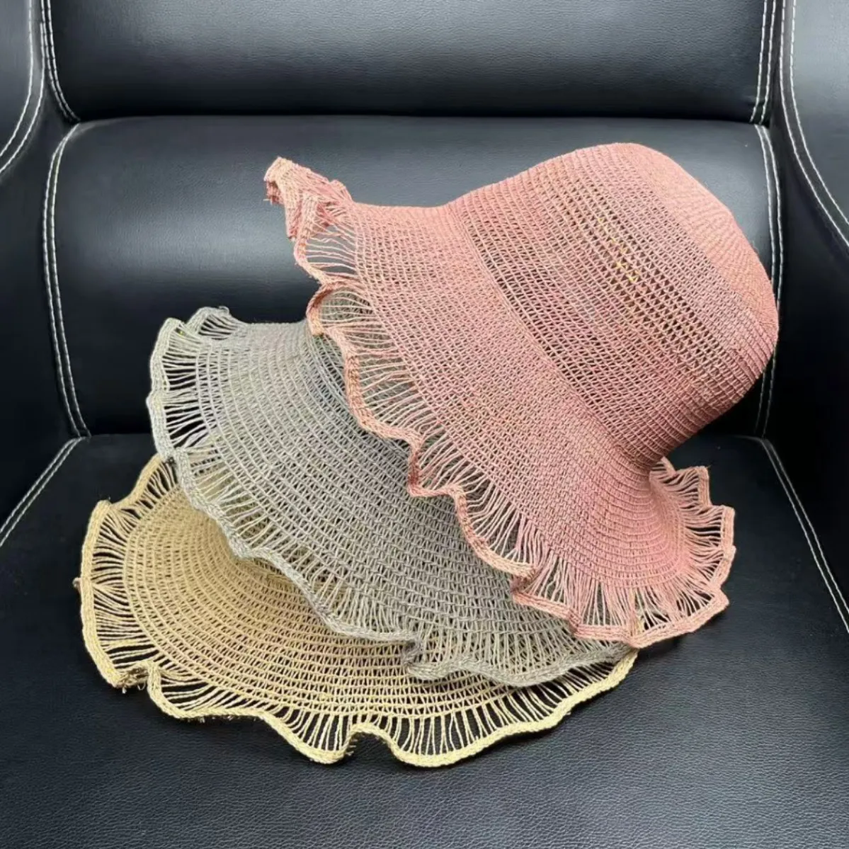 fashion-chic-summer-pink-soft-paper-grass-tassels-brim-beach-women-holiday-sun-cap-lady-women-hat