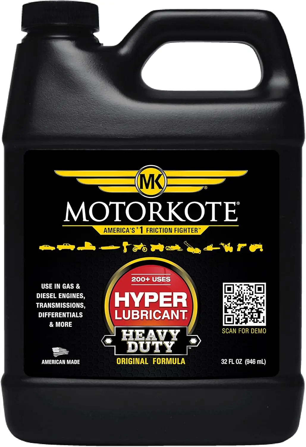 

Heavy Duty Engine Treatment Hyper Lubricant, 32-Ounce Single Bottle for Enhanced Performance