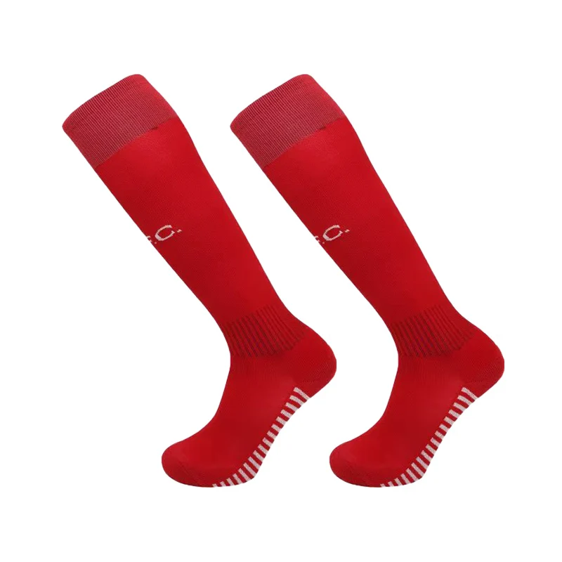 23-24 Season European Football Club Styles Children Adults Soccer Socks Boys Kid\'s Long Knee High Towel Bottom Sports Sock