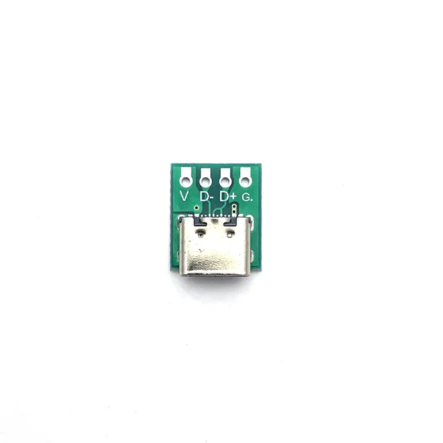 1 szt. 5pin MICRO USB do DIP Adapter żeńskie złącze USB-C C konwerter typ PCB rozdzielnica 3.1 wysokoprądowych płytka przyłączeniowa