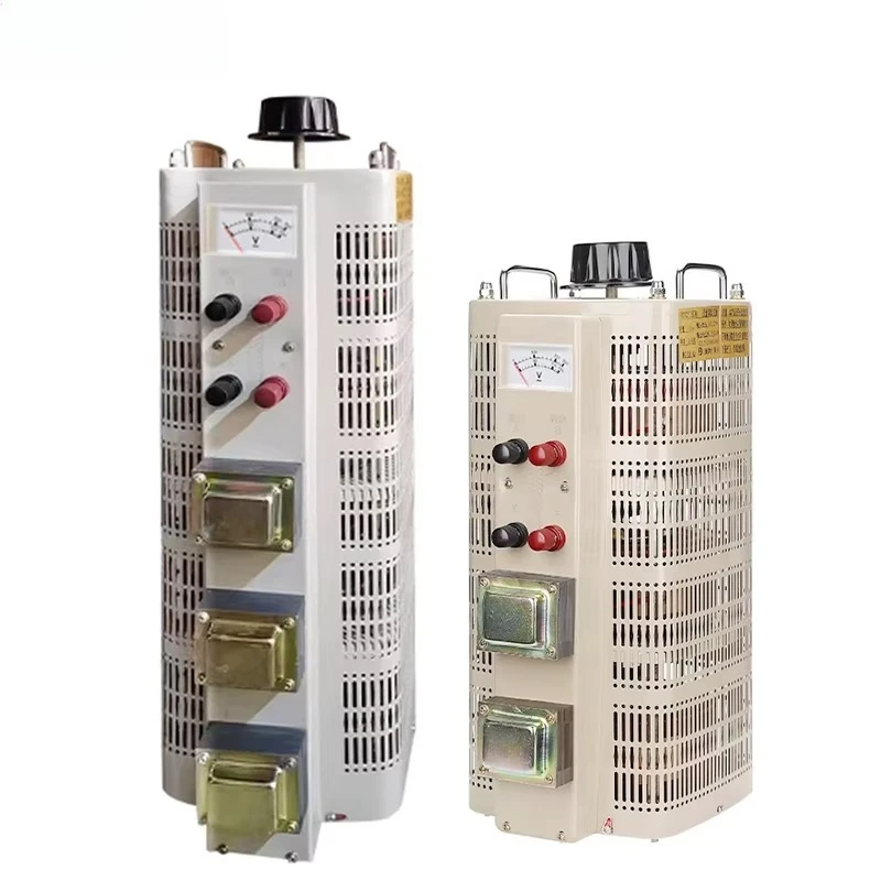 مرحلة واحدة TDGC2-15KVA 20KVA 220V دليل متغير 0-250 فولت/300 فولت منظمات الجهد محول Variac