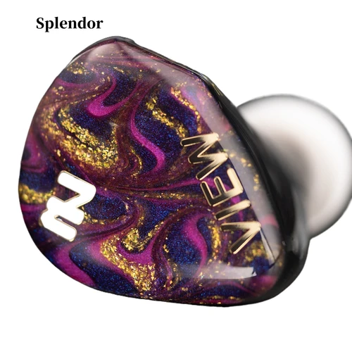 INTUAURA Splendor Gaming Monitor Auriculares HiFi In-Ear con cable y enchufes desmontables 4,4+3,5 mm