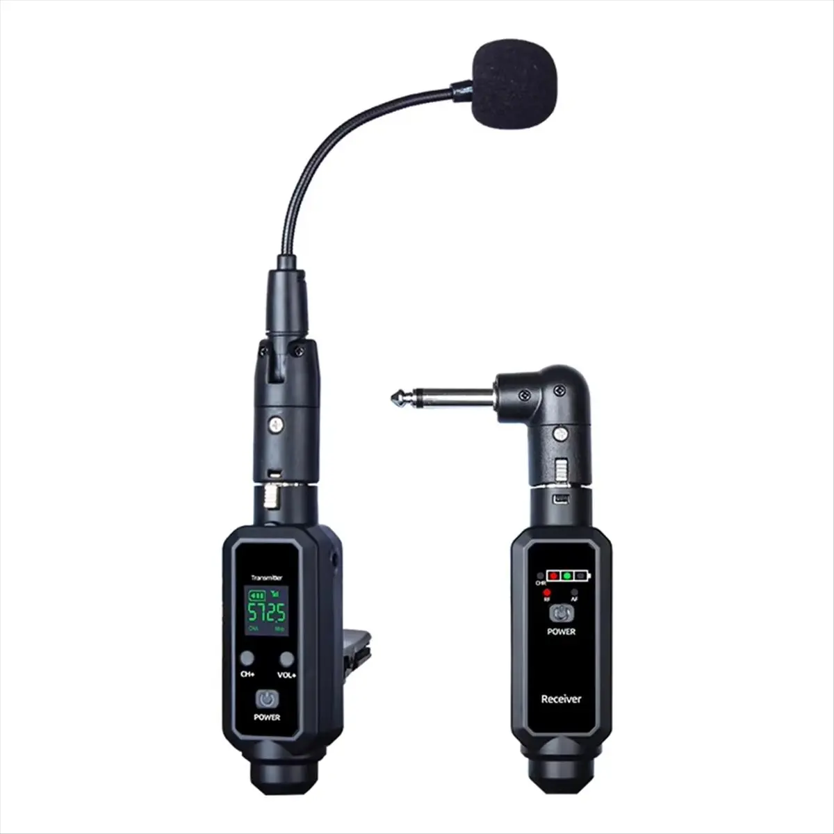 A99X UHF Wireless Saxophone Microphone System Clip-on Instruments Professional Radio Microphone for Stage Performance B