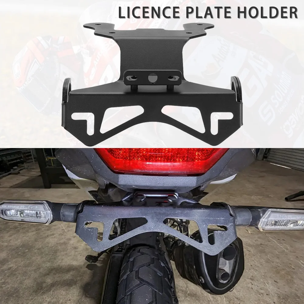 

2025 Motorcycle Accessories License Plate Holder For Honda CRF1100L Africatwin DCT ES Adventure Sports 2020 2021 2022 2023 2024