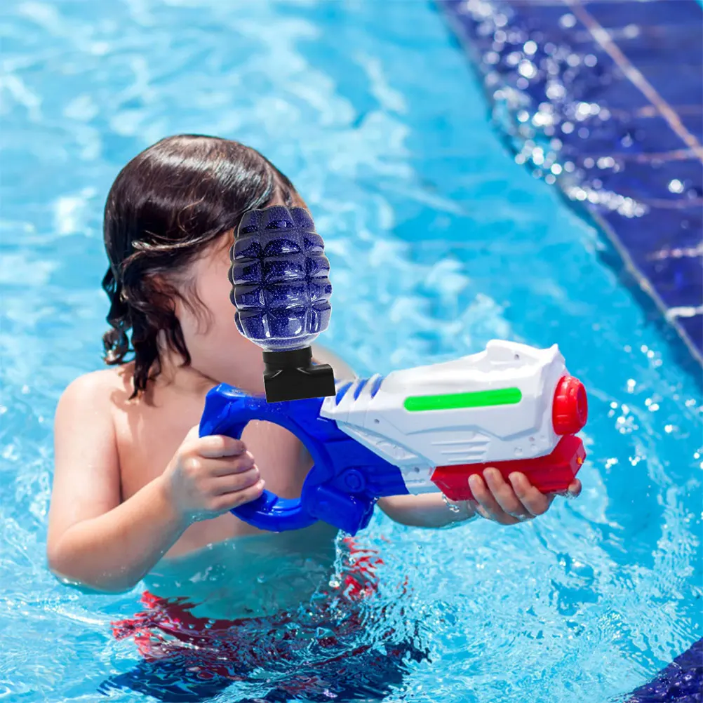 

2 Sets Bottles Transfer Interface Plastic Containers with Lids Game Supply Reusable Storage Toy Beads Bottle Durable