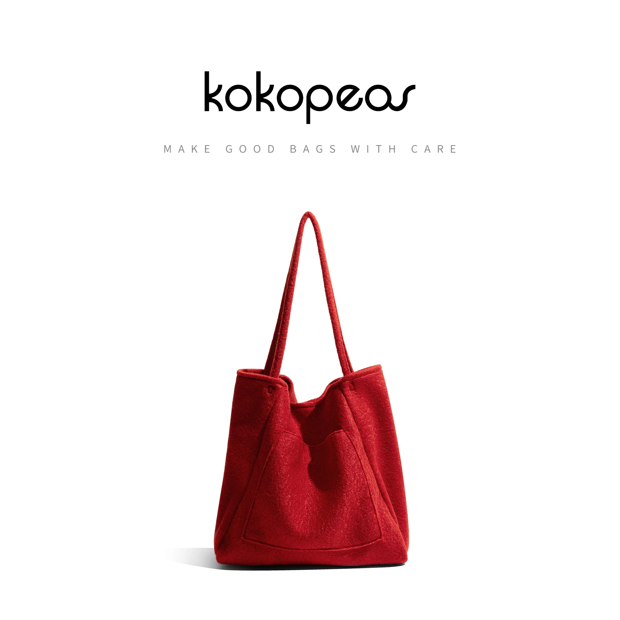 

KOKOPEAS Large Capacity Shopping Square Tote Handbag For Women Fashion Shoulder Square Bag Simple Ladies Daily Commuter Satchel