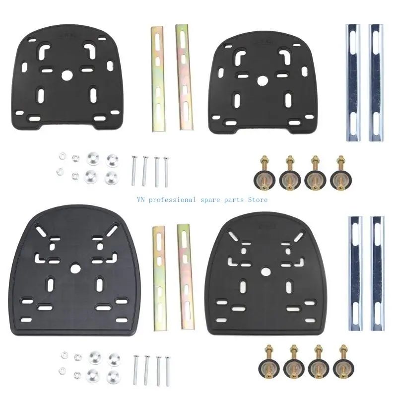 41XA Trunk Plastic Base Tail ​Box Quick Release Base Stamping Bottom Plate Motorcycle