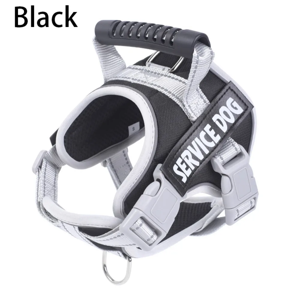 

Chest Collars Adjustable Dog Harness Reflective Leash Set Reflective Vest Harness Adjustable Harness Outdoor Walking
