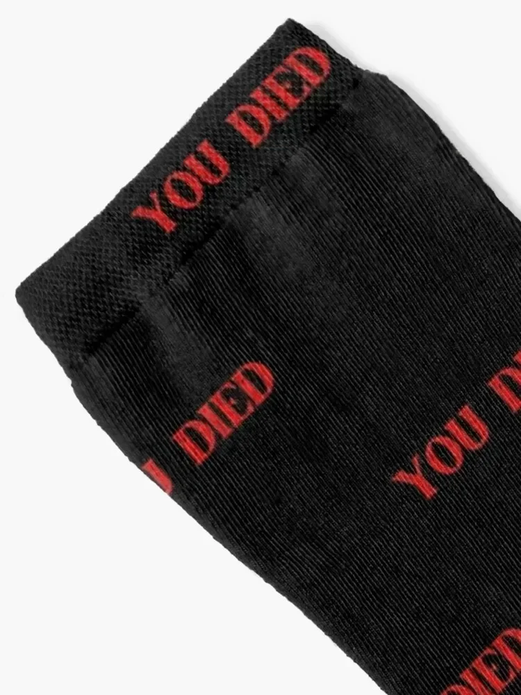 You Died souls series reference video game Socks Rugby Stockings man Wholesale winter gifts Men's Socks Women's