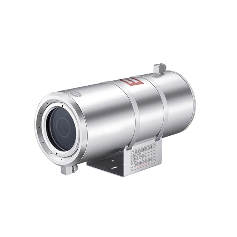 Resistant Bullet Camera with Night Vision Nvr Data Storage Options Working High Ambient Temperature Environment 200℃