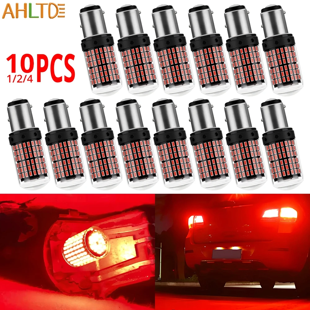 

1/2/4/10Pc 3014 144SMD Canbus 1156 BA15S P21W 1157 BAY15D P21/5W LED Bulb for Front Brake Tail Reverse Parking Turn Signal Light