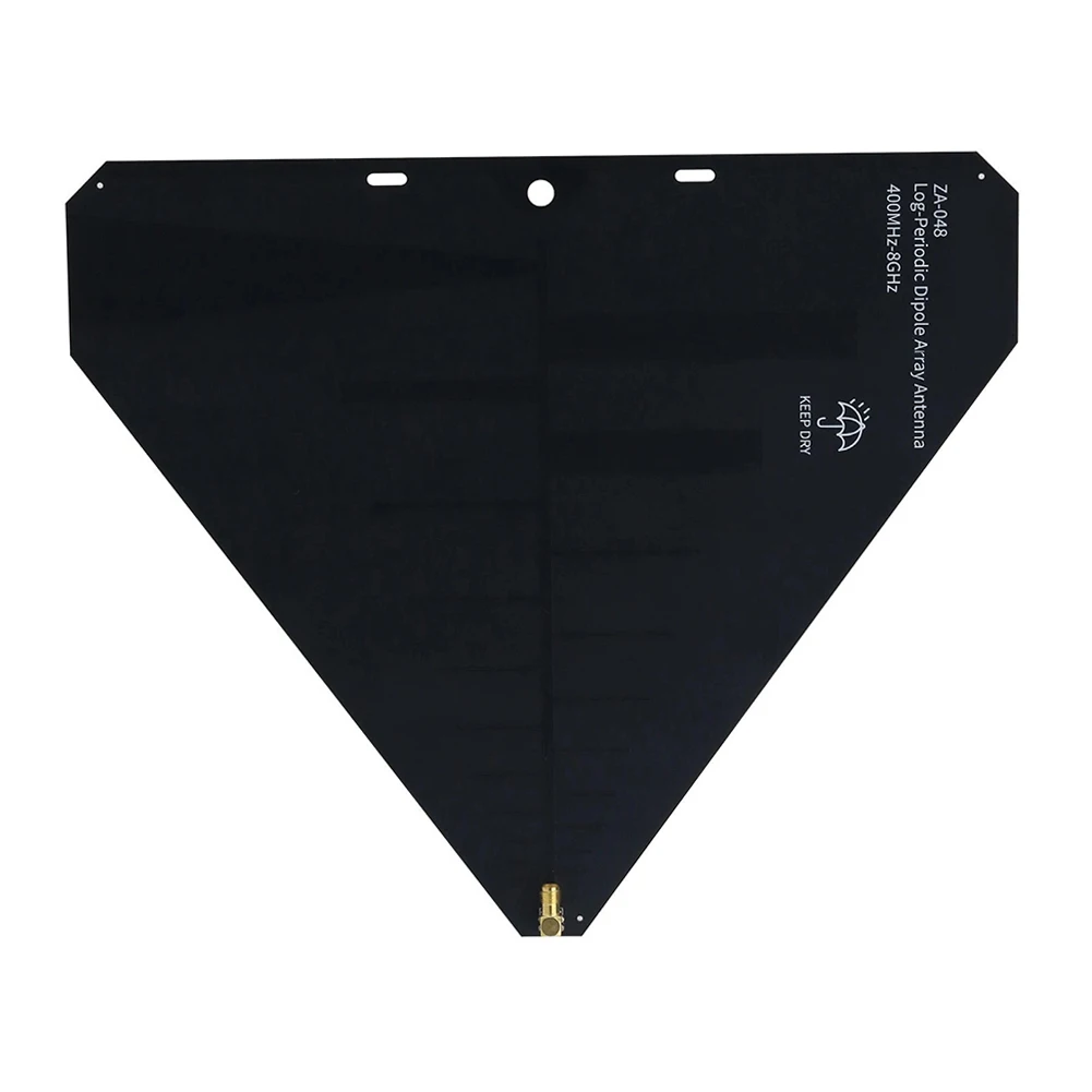 ZA-048 Logarithmic Log Periodic Antenna 400MHz-8GHz Dipole For HAM Radio 5G Signal Analysis For Spectrum Monitoring Accessories