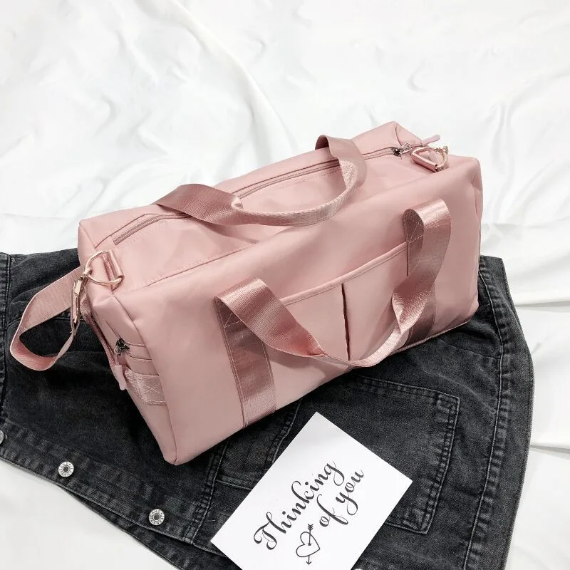 

Wet and Dry Separation Fitness Bag Swimming Training Bag Sports Bag Tide Portable Messenger Travel Bag Cylinder Basketball Bag