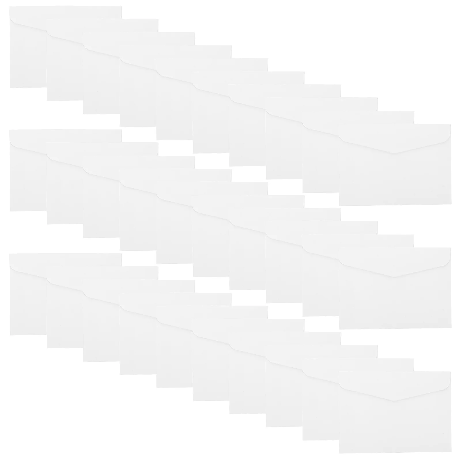 

100pcs Mini White Kraft Envelopes 11.5X8.3Cm Small Paper Envelope Pockets For Credit Card Wedding Invitation Greeting Cards